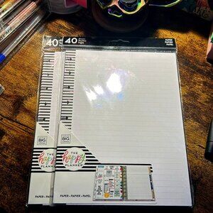 Happy Planner - Paper Refill - 40sheets - Lined Paper - NEW